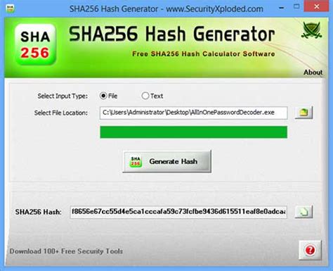 SHA256 Hash Generator Online Tool .